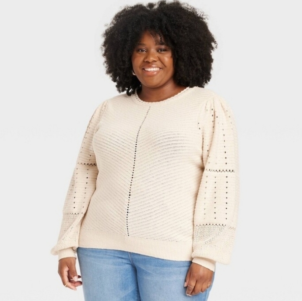 Knox Rose Rib-Knit Top size XXL
